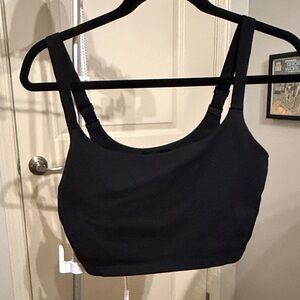 Aerie Black Stretch Top
